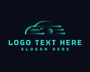 Detailing - Digital Car Automobile logo design