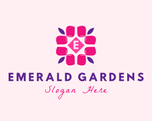 Petals Floral Spa logo design