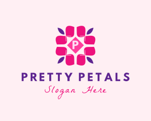 Petals Floral Spa logo design