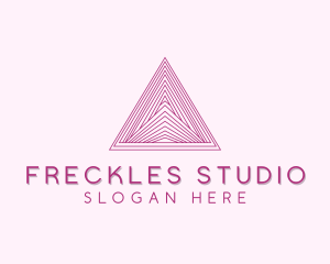 Pyramid Triangle Studio logo design