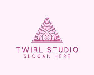 Pyramid Triangle Studio logo design