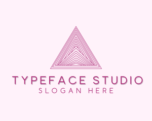 Pyramid Triangle Studio logo design