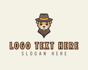 Detective Dog Hat Logo