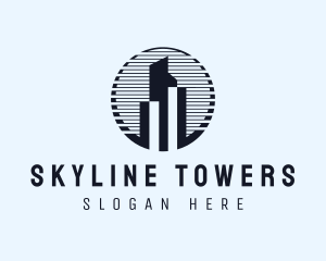 Skyline Cityscape Architecture logo design