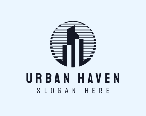 Skyline Cityscape Architecture logo design