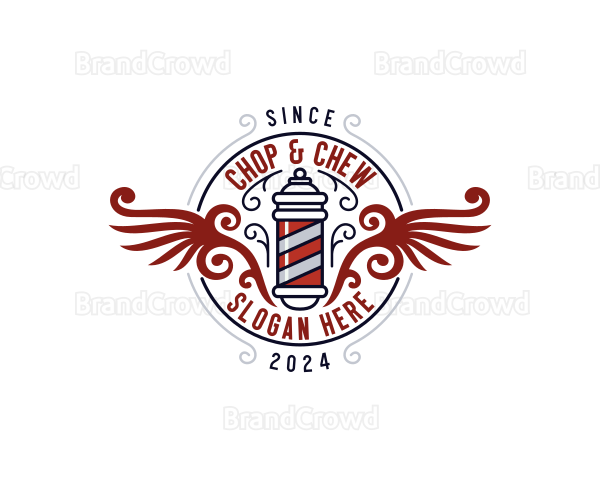 Barber Hairdresser Grooming Logo