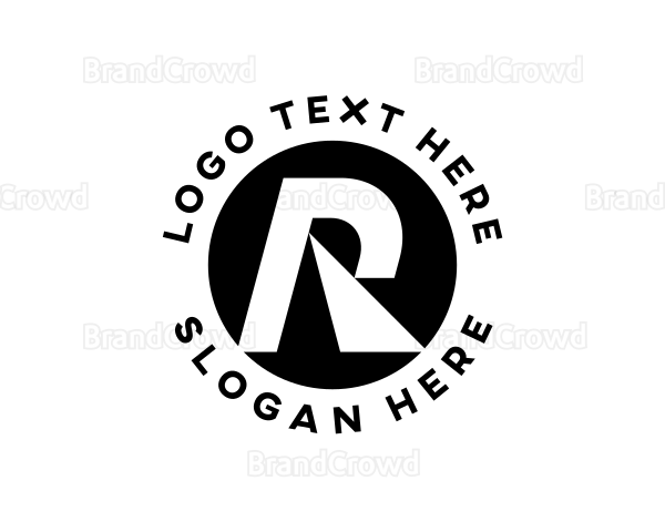 Apparel Geometric Letter R Logo