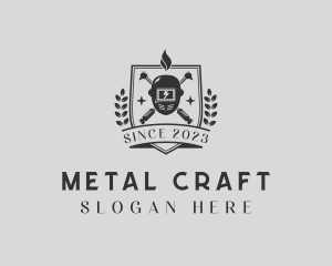 Fabricator - Shield Welding Tools logo design