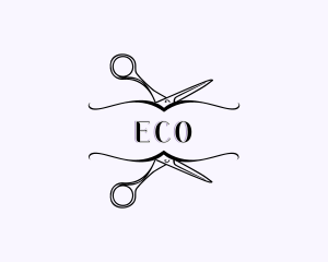 Dressmaker - Beauty Salon Scissors logo design