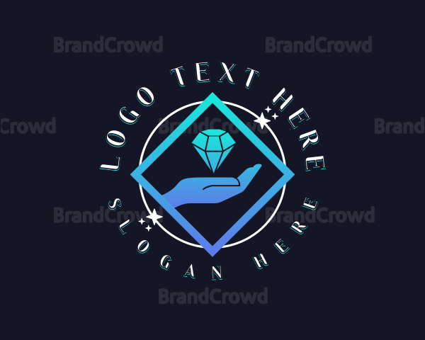 Jewelry Diamond Gemstone Logo