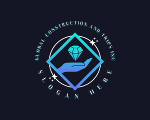Jewelry Diamond Gemstone Logo