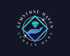 Jewelry Diamond Gemstone logo design