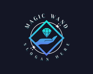 Jewelry Diamond Gemstone logo design