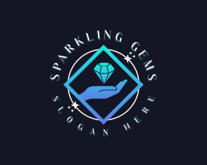 Jewelry Diamond Gemstone logo design