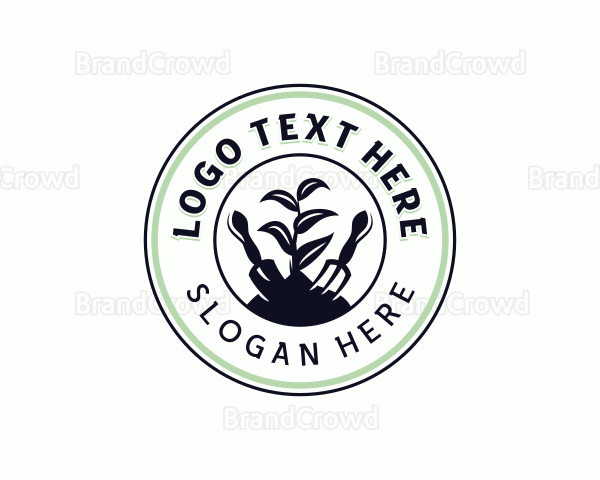 Garden Planting Plant Logo