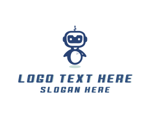 Toddler - Robot Educational Toy logo design