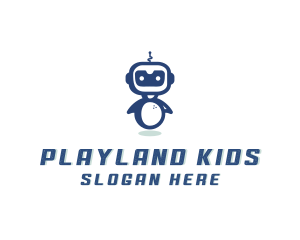 Robot Educational Toy logo design