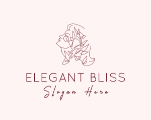 Elegant Feminine Flower Logo