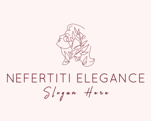 Elegant Feminine Flower logo design