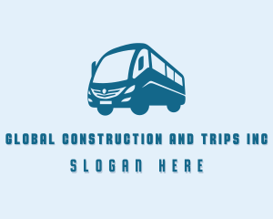 Transport - Tour Bus Vehicle logo design