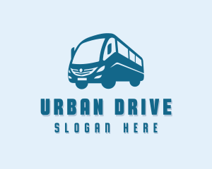 Commuter - Tour Bus Vehicle logo design