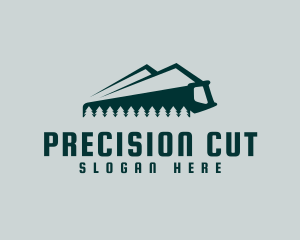 Handsaw - Tree Mountain Saw logo design