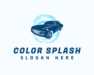 Car Splash Clean logo design