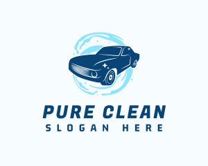 Car Splash Clean logo design