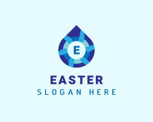 Water Sanitation Liquid  Logo