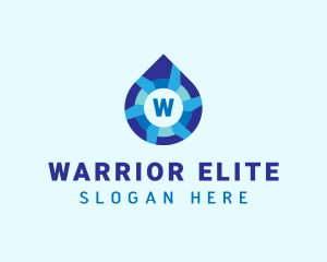 Water Sanitation Liquid  Logo