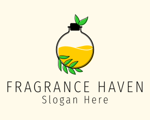 Fresh Perfume Bottle  logo design