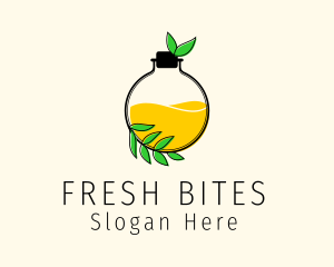 Fresh Perfume Bottle  logo design