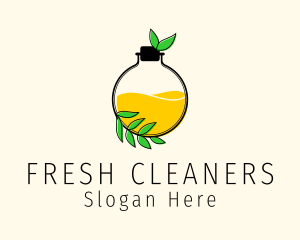 Fresh Perfume Bottle  logo design