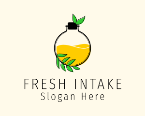 Fresh Perfume Bottle  logo design