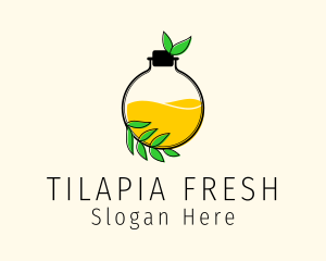 Fresh Perfume Bottle  logo design