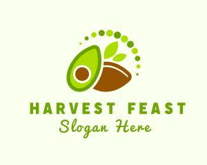 Avocado Fruit Farm logo design