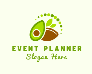 Vegan - Avocado Fruit Farm logo design