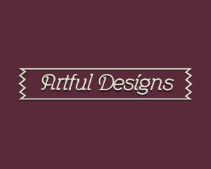 Tape Banner Style logo design