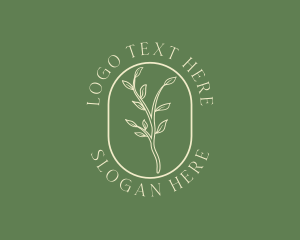 Vegetarian - Natural Plant Therapy logo design