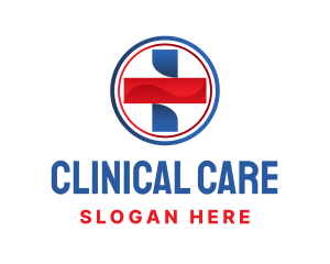 Medical Cross Hospital logo design