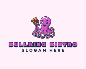 Octopus Pizza Bistro logo design