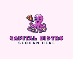 Octopus Pizza Bistro logo design