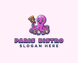 Octopus Pizza Bistro logo design