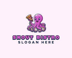 Octopus Pizza Bistro logo design