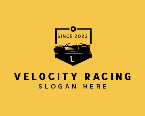 Race Car Automobile logo design