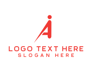 Letter A - Modern Gamer Tech logo design