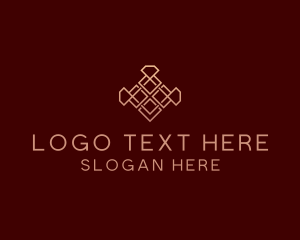 High End - Diamond Fashion Jewelry logo design