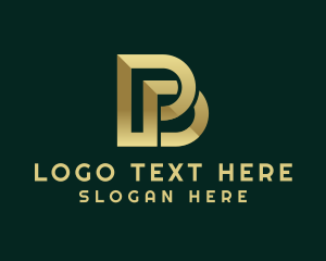 Corporation - Consulting Letter PD Firm logo design