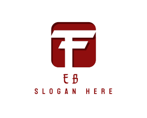 Digital Generic Company Letter F Logo