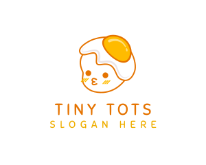 Baby - Cute Egg Baby logo design